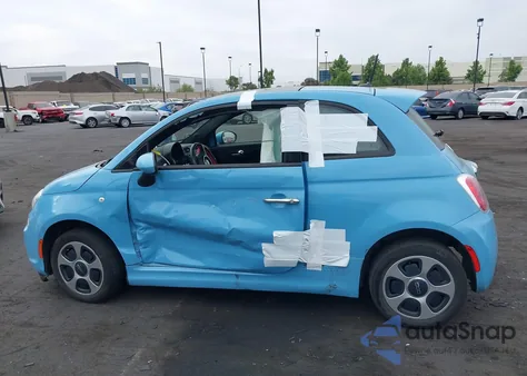 2015 Fiat 500 Electric from USA, damaged, VIN 3C3CFFGE2FT603399